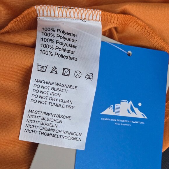 NWT | G-EDGE Performance Long Sleeve Shirt | Thumb Holes | Burnt Orange | XXL - Picture 6 of 7